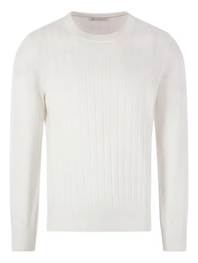 BRUNELLO CUCINELLI RIBBED SWEATER
