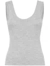 BRUNELLO CUCINELLI RIBBED TANK TOP