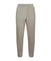 Brunello Cucinelli Elastic Waist Casual Pants In Gray