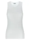 Brunello Cucinelli Slim-fit Tank Top In White