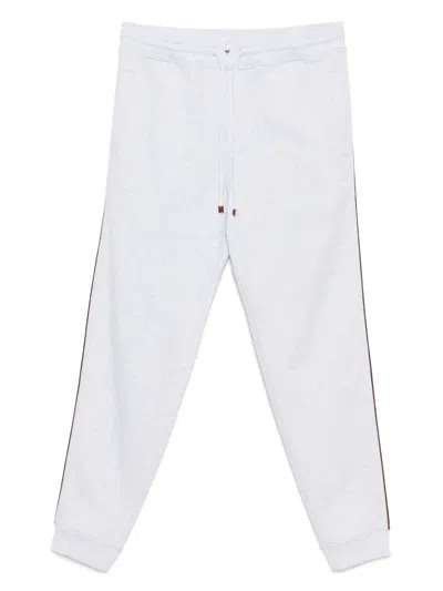 BRUNELLO CUCINELLI RIBBED TRACK PANTS