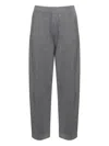 Brunello Cucinelli Ribbed Texture Elastic Waistband Shimmering Finish Trousers