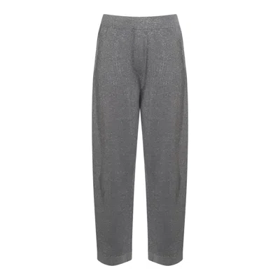 BRUNELLO CUCINELLI BRUNELLO CUCINELLI ELASTIC WAISTBAND RIBBED PANTS