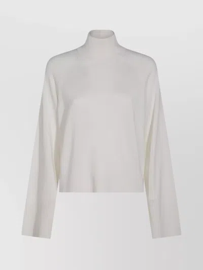 Brunello Cucinelli Ribbed Turtleneck Knitwear Long Sleeves