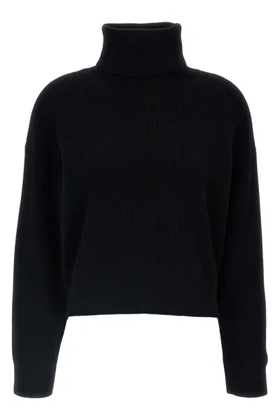 BRUNELLO CUCINELLI RIBBED TURTLENECK SWEATER