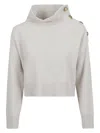 Brunello Cucinelli Ribbed Turtleneck Sweater In Silver