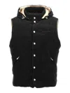 Brunello Cucinelli Ribbed Velvet Vest In Grey