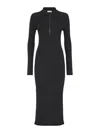 Brunello Cucinelli Cashmere And Silk-blend Midi Dress In Gris