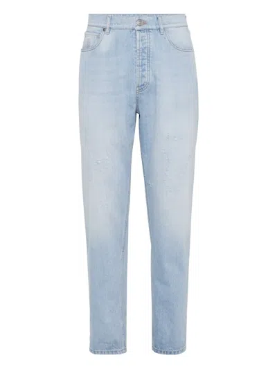 BRUNELLO CUCINELLI RIPPED JEANS