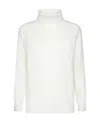 Brunello Cucinelli Roll-neck Cashmere Jumper In White