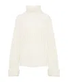 Brunello Cucinelli Women Cashmere Turtleneck In White