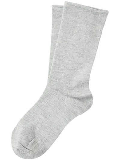 Brunello Cucinelli Roll-top Socks In Grey