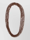 Brunello Cucinelli Rose Gold Chain Link Necklace