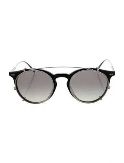 Pre-owned Brunello Cucinelli Round Gradient Sunglasses In Multi
