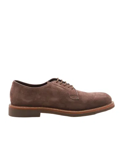 BRUNELLO CUCINELLI BRUNELLO CUCINELLI LACE-UP FLAT SHOES