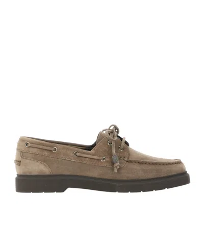 BRUNELLO CUCINELLI BRUNELLO CUCINELLI SHINY AGLETS SAIL PENNY LOAFERS