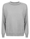 Brunello Cucinelli Round Neck Jumper In Ciottolo