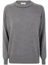 Brunello Cucinelli Suéter Cuello Redondo - Gris In Grey