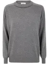 Brunello Cucinelli Suéter Cuello Redondo - Gris In Iron