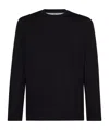 Brunello Cucinelli Long Sleeve T-shirt In Black