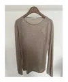Brunello Cucinelli Round-neck Long-sleeved Sweater In Brown