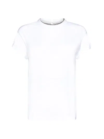 BRUNELLO CUCINELLI ROUND NECK PLAIN T-SHIRT