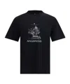 Brunello Cucinelli Logoed T-shirt In Black
