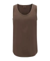 Brunello Cucinelli Silk Top In Brown