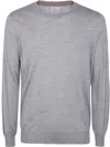 Brunello Cucinelli Men's Round Neck Sweater