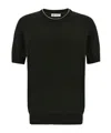 Brunello Cucinelli Round Neck Sweater In Black