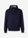 Brunello Cucinelli Round Neck Sweater In Blue