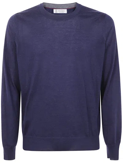 BRUNELLO CUCINELLI BRUNELLO CUCINELLI ROUND NECK SWEATER CLOTHING