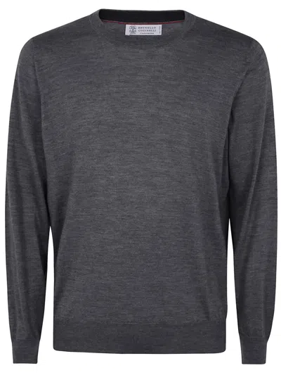 BRUNELLO CUCINELLI BRUNELLO CUCINELLI ROUND NECK SWEATER CLOTHING