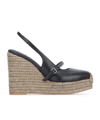 Brunello Cucinelli Round Toe High Heel Sandals