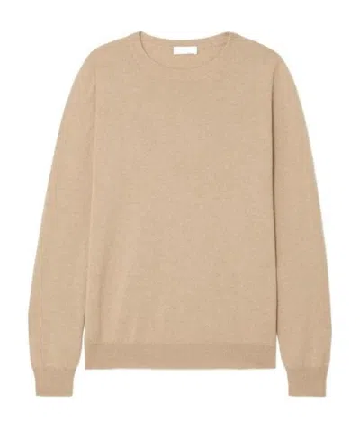 Brunello Cucinelli Sequin-embellished Cashmere And Silk-blend Sweater In Brown