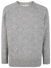 Brunello Cucinelli Roundneck Sweater In Grey