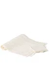 Brunello Cucinelli Runner And Napkins Set In Neutrals