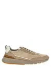 Brunello Cucinelli Beige Washed Suede Runners