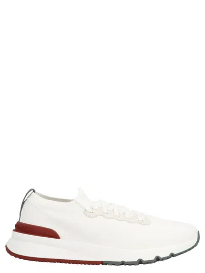 Brunello Cucinelli 'running Sock' Sneakers In White