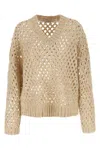 Brunello Cucinelli 'rustic Dazzling Net' Sweater