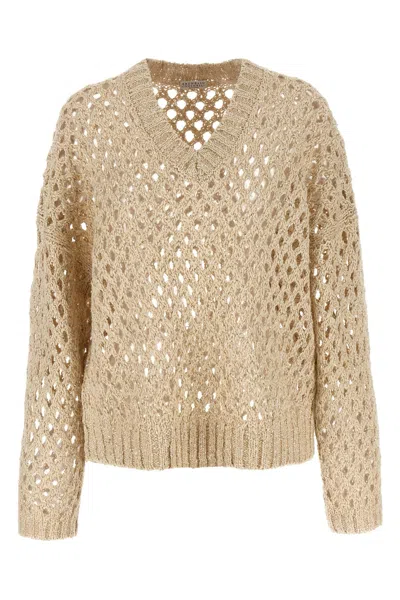 BRUNELLO CUCINELLI 'RUSTIC DAZZLING NET' SWEATER