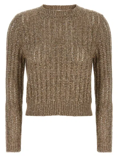 BRUNELLO CUCINELLI BRUNELLO CUCINELLI 'RUSTIC DAZZLING NET' SWEATER