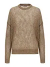 Brunello Cucinelli Mohair-blend Mesh Sweater