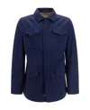 Brunello Cucinelli Safari Shirt Jacket In Black