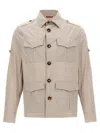 Brunello Cucinelli Ter-repellent Cotton-blend Safari Jacket