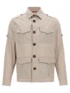 Brunello Cucinelli Ter-repellent Cotton-blend Safari Jacket