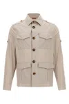Brunello Cucinelli Ter-repellent Cotton-blend Safari Jacket