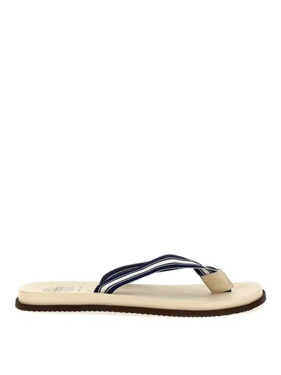 BRUNELLO CUCINELLI POOL SLIDE SANDALS