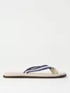 Brunello Cucinelli Ivory Pool Slides In Beige