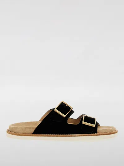 Brunello Cucinelli Sandals  Men Color Black In 黑色
